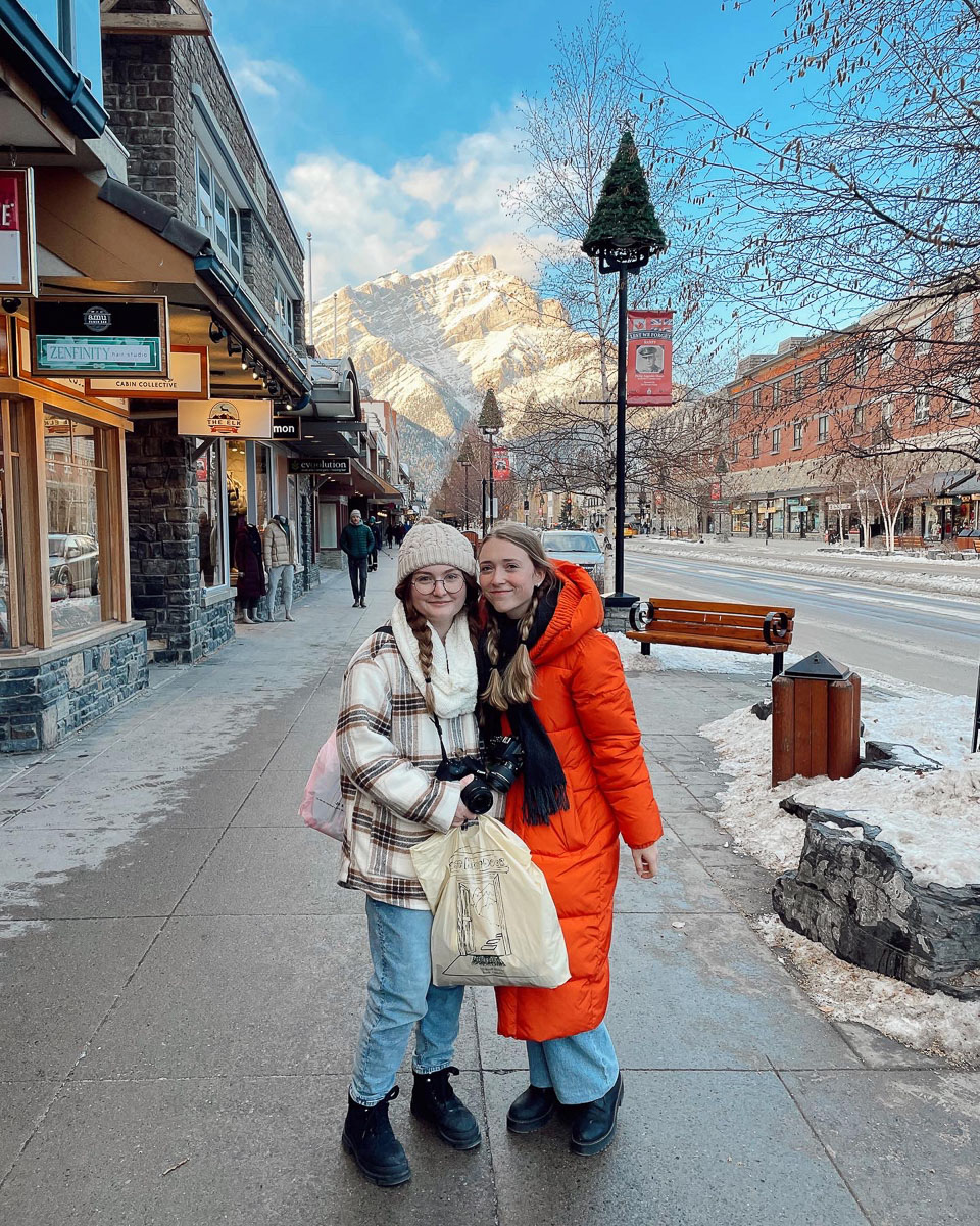 How Rachel and I risked our lives ice skating on Lake Louise